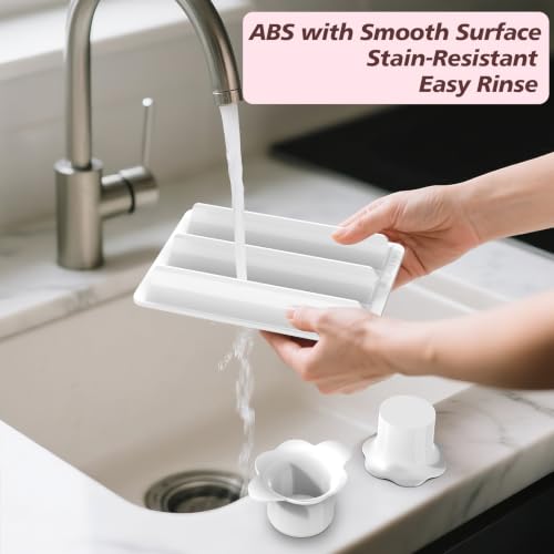Image of Cake Pop Molds Set,4 Shapes with Tray,1.75 Inch ABS Cutter Kit for Baking