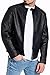 Produktbild JACK & JONES Herren Kunstlederjacke - Biker Jacke schwarz (Jate, XL)
