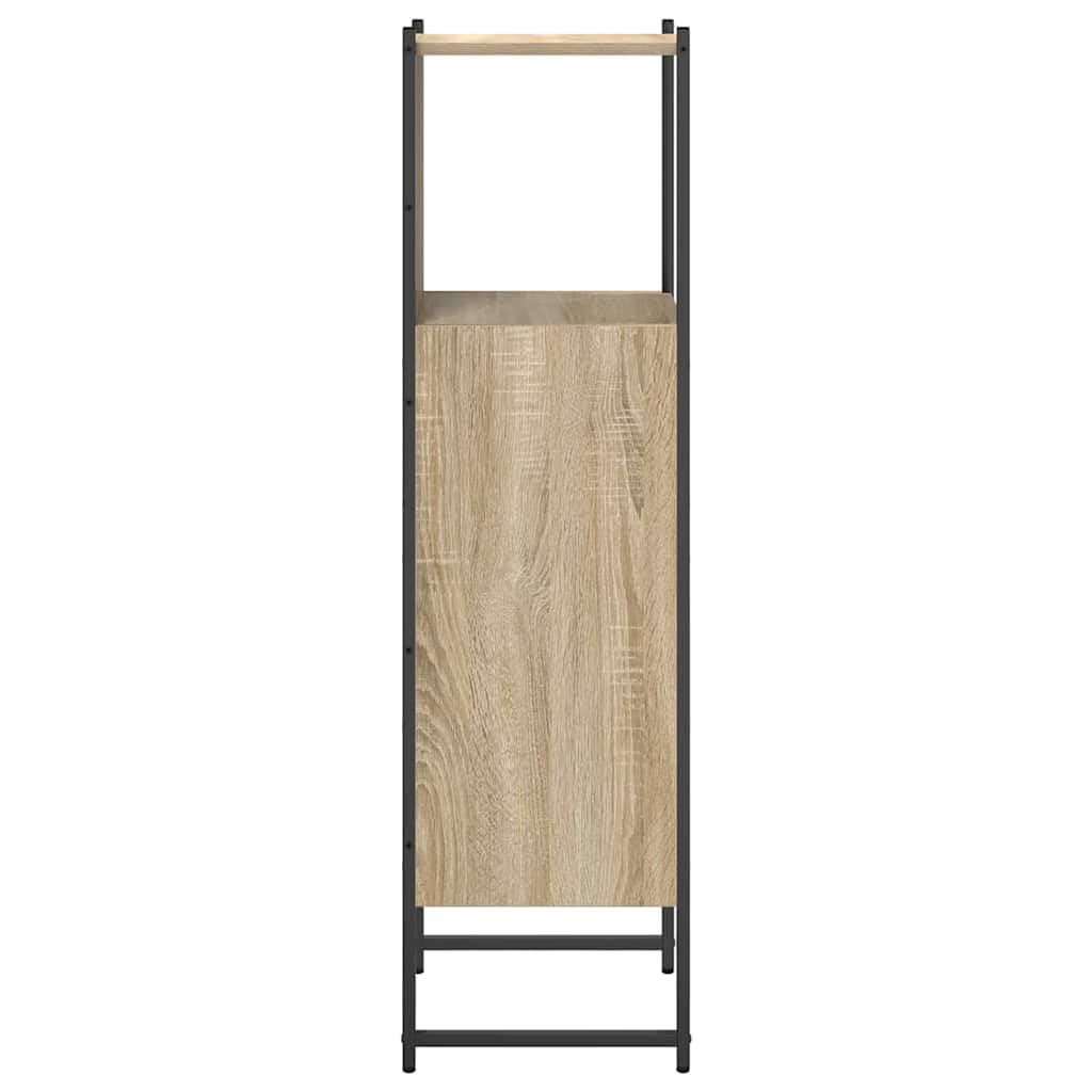 Szafka łazienkowa 33 x 33 x 120,5 cm, wysoka szafka z materiału