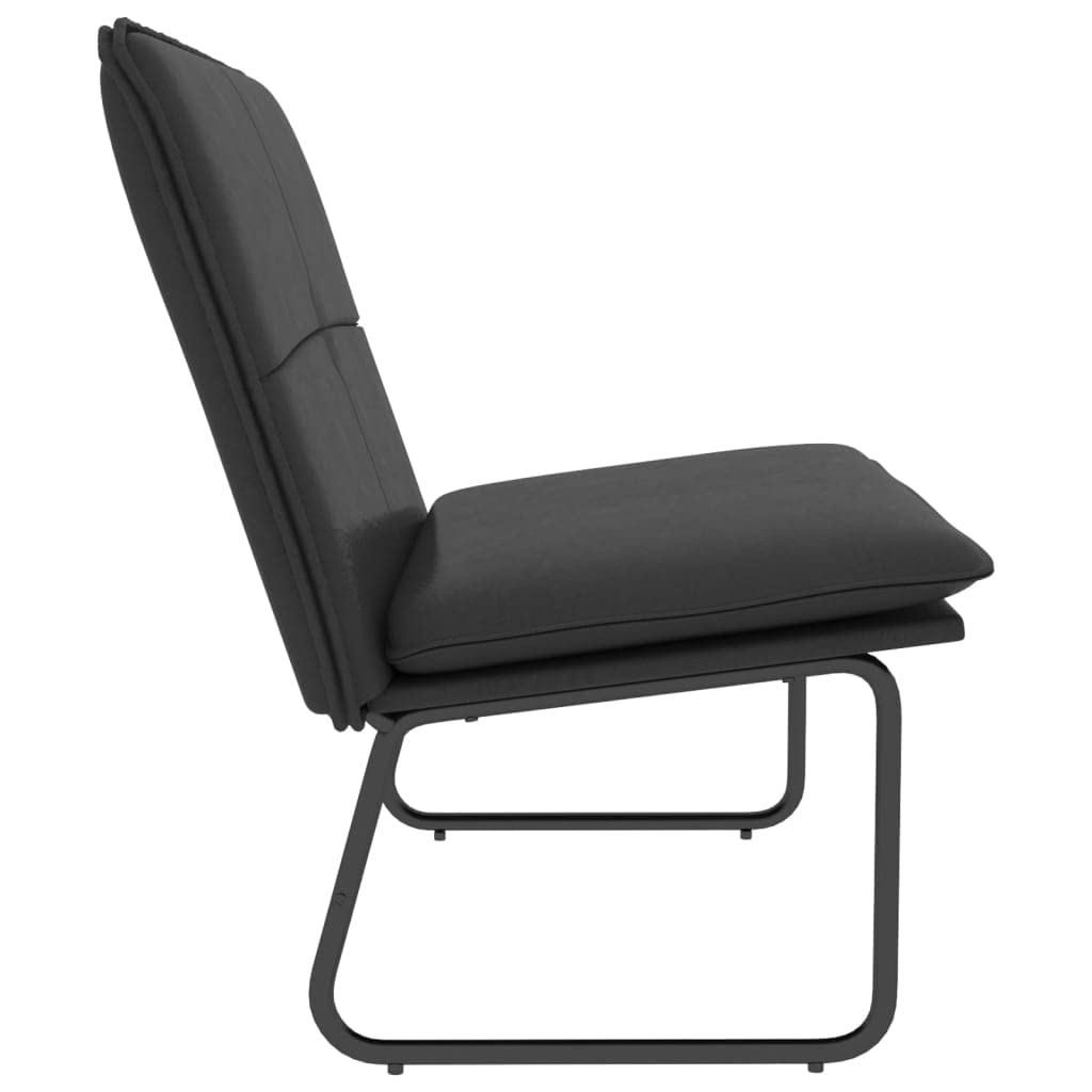 vidaXL Banc Noir 100x75x76 cm Similicuir, siège de Banc, Banc d'entrée, Banc de Salle à Manger, Chaise de Banc, bancs d'entrée, siège de Salon