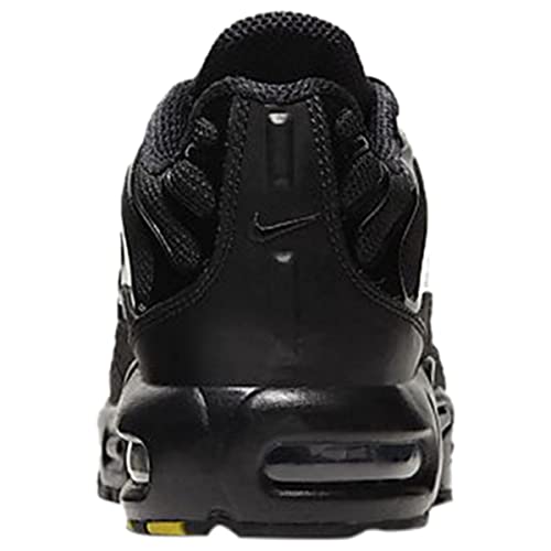 Nike Air Max Plus Little Kids' Shoes (CD0610-001, Black/Black/Black) Size 10.52