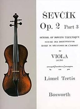 Misc. Sevcik for Viola - Opus 2, Part 3: School of Bowing Technique Book