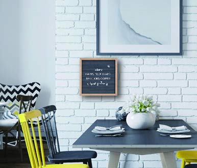 Veskaoty 1/2 Inch Letters For Felt Letter Boards,362 Pcs Including Small Letters,Numbers,Symbols,Cursive Words For Changeable Plastic Message Boards (White) #TOP3