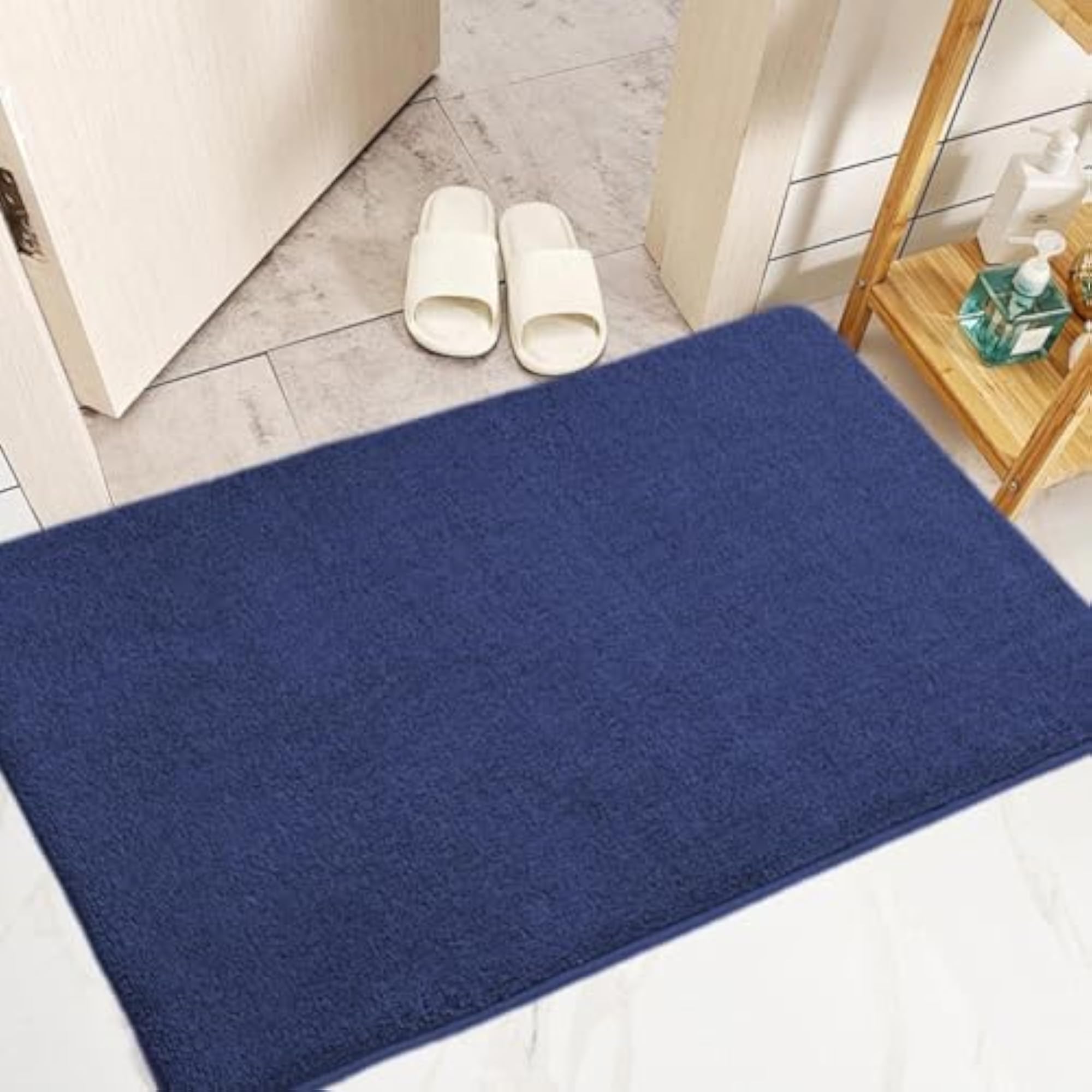 Washable Absorbent Carpet Bath Mat for Entryway