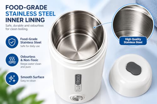 SHOPARIO Portable Mini Electric Kettle 400 ml - Image 6