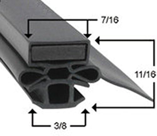 Turbo Air Magnetic Door Gasket for Model TSR-72SD