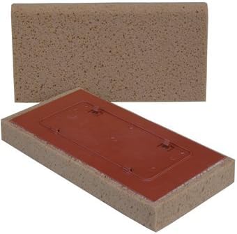 7" x 14" Brown Wall Sponge Raimondi Pedalo