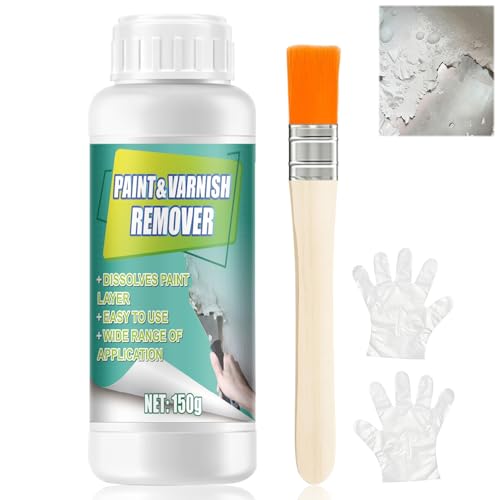 JAOJAO Advanced Paint & Varnish Remover for Metal Quickly Dissolve 150g