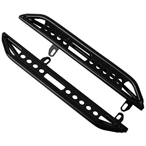 KIMISS Seitenpedal aus Metall, Passend für Axial Scx10 Iii Scx10 Iii Slider Plate RC Zubehör Lichter Ii AX103007 1 10 Auto