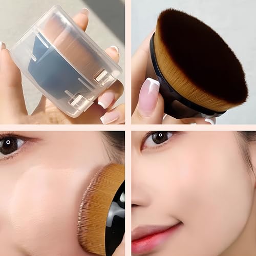 Pincel Para Base, Perfeito Para Suas Maquiagens, Makeup Profissional, Hexagonal, Mágico, Maquiagem T