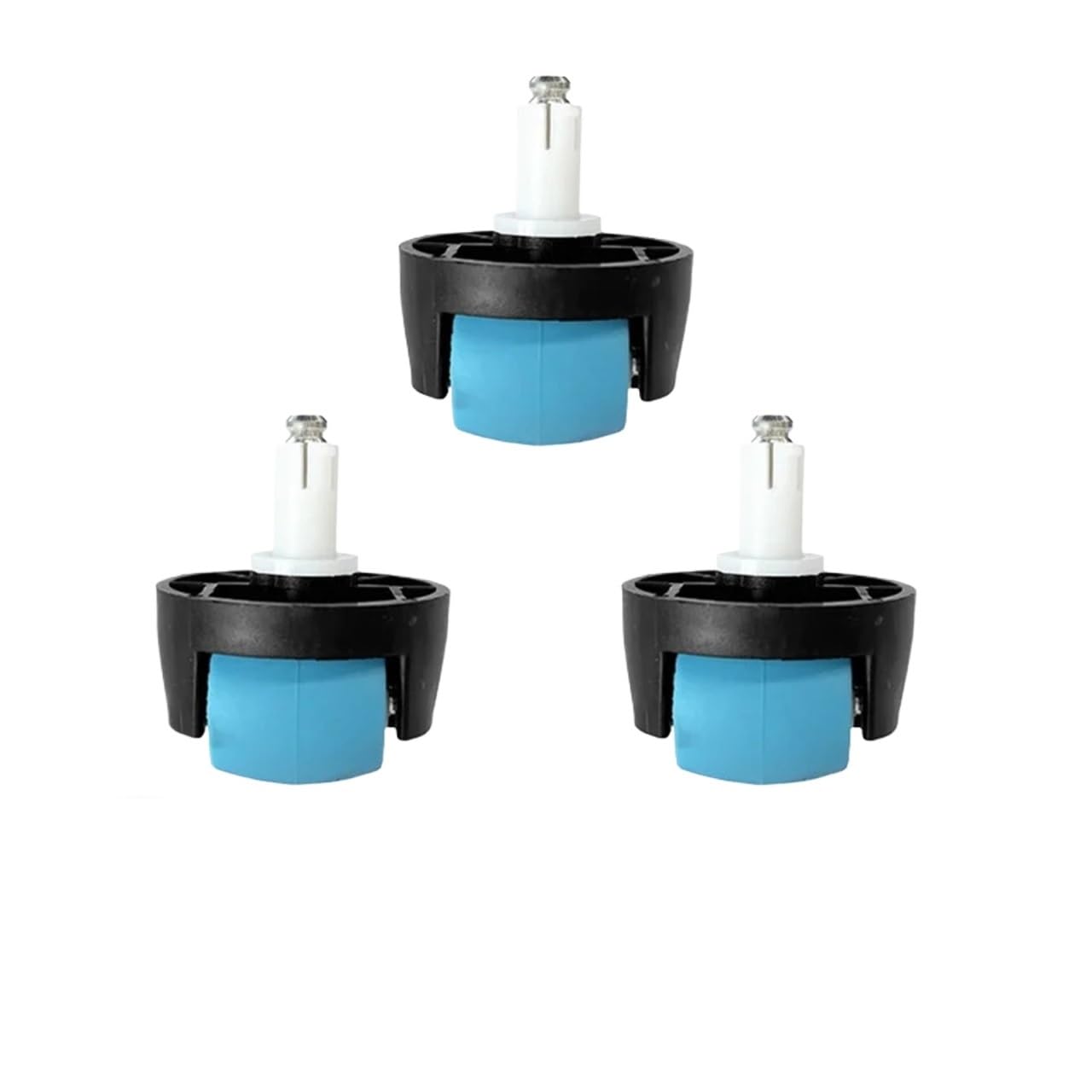 KQVEWPSGF Spare Front Wheel,Compatible For Cecotec,Compatible For Conga, 3090 3091 3092, Robot Vacuum Cleaner Accessories Parts(3pcs)