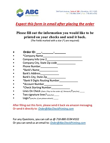 Abc Computer Voucher Business Checks, Quickbooks Compatible, Green - 500 Sheets #TOP1