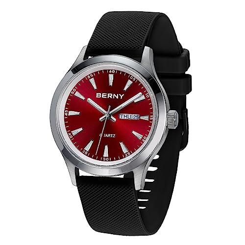 Montre quartz homme lisible la nuit et résistante à l'eau courante