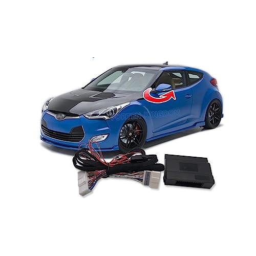 Forten Kingdom Car Rear View Mirror Automatic Folding Open Close System Module Kit For Hyundai Veloster 2011-2015 Side Mirror Auto Fold Unfold Accessories