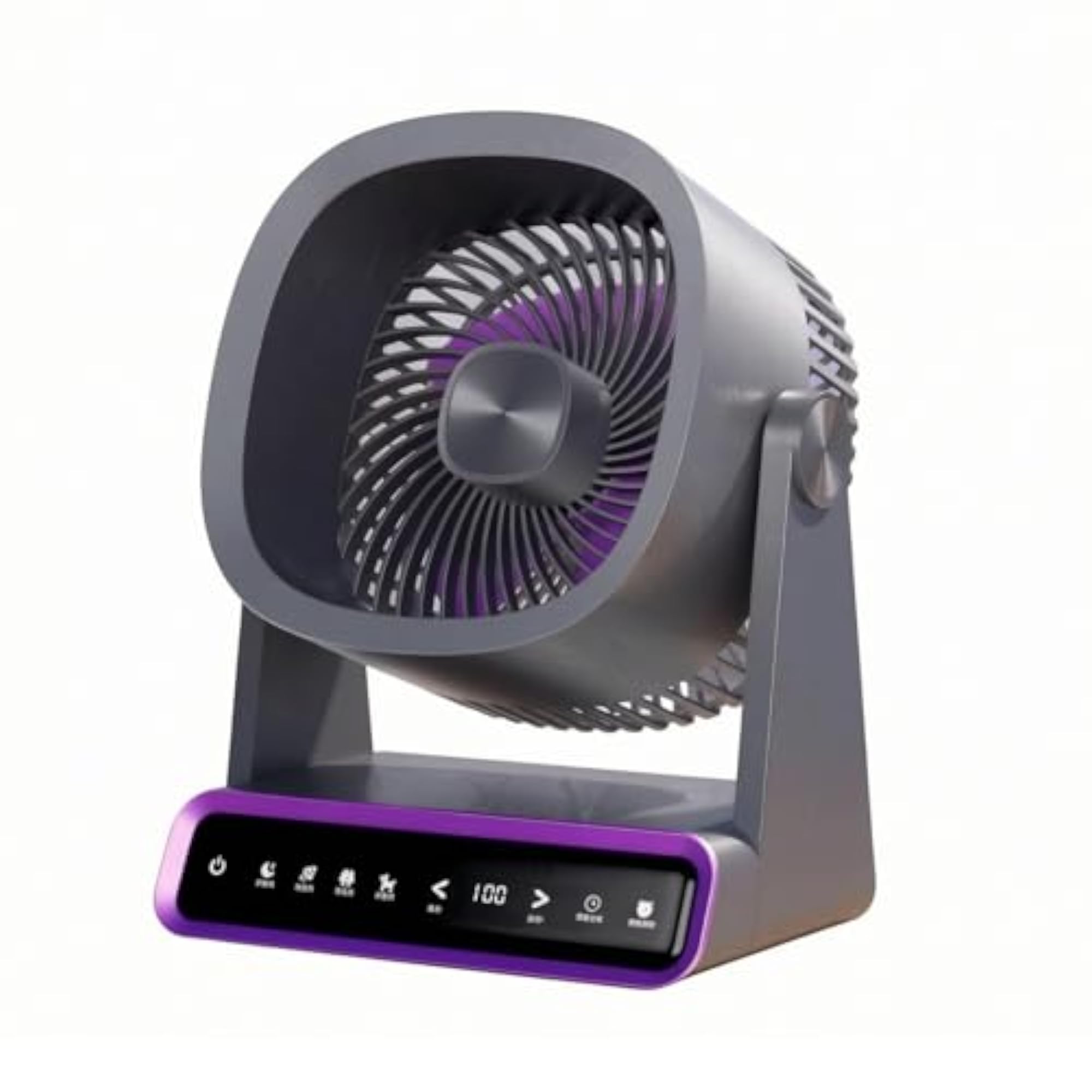 Touch Control Rechargeable Tabletop Fan