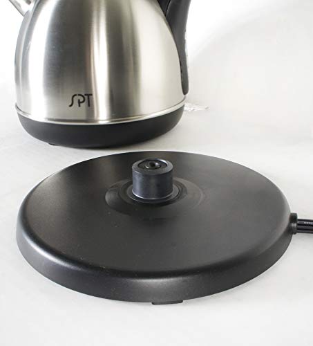 Tetera eléctrica inalámbrica SPT 1.7L acero inoxidable miniatura 2