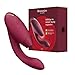 Produktbild Womanizer Duo 2 Klitoris-Sauger für Frauen - Rabbit Vibrator Sextoy für Klitoris und G-Punkt Stimulation - Smart Silence - Druckwellenvibrator mit 14 Intensitätsstufen - Wasserdicht - Bordeaux