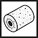 Bosch Accessories Bosch Vliesschleifwalze für Satinierer 19 mm grob 100 mm