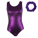 Gymnastics Leotards for Women Adults Ballet Leotard Sparkle Sleeveless Athletic Gymnastics Costumes