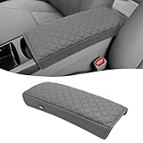 KBH Center Console Armrest Cover for Toyota Prius 2004 2005 2006 2007 2008 2009, Interior Accessories, Middle Console Lid Protector Cover, Arm Rest Cushion, Vinyl Leather, Dark Gray