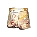 HJKTVDRQ Fun Easter Rabbit Print Men'S Boxer Briefs,Comfortable Boxer Briefs,Perfect Choice For Men'S Fashion Black