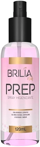 prep para unhas higienizador brilia 120ml