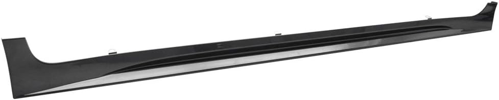 Fit 2011-2020 Toyota Sienna Unpainted Black Plastic Side Skirts MP Style
