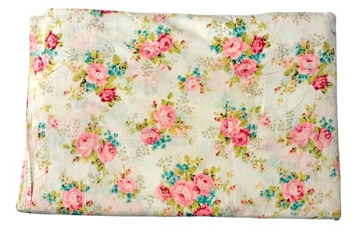 Tissu sérigraphié pour projets de bricolage floral INDACORIFY