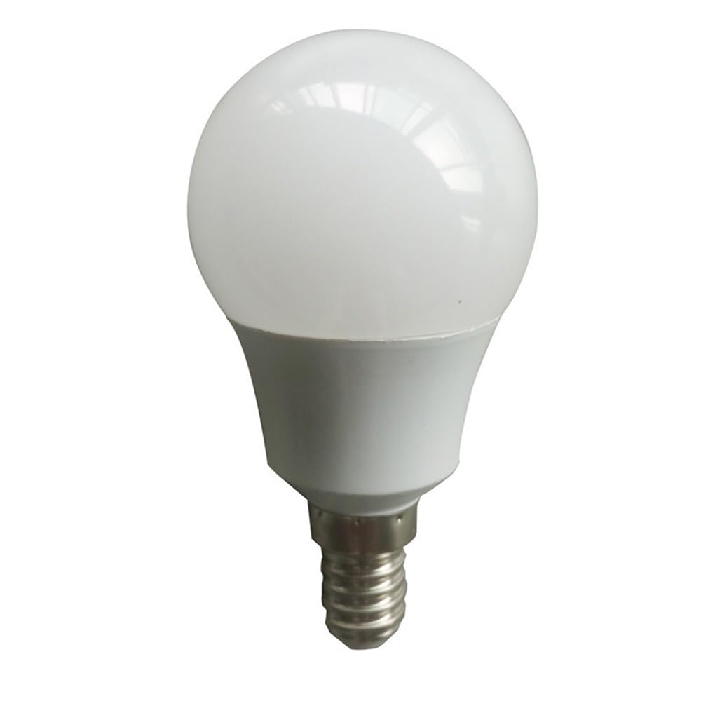 Iluminación, Paquete de 5, Bombillas LED esféricas G45, 5 W, CA 110 V, E14/E27/B22, 10-5630 SMD, atenuación, de plástico y Aluminio, para el hogar.