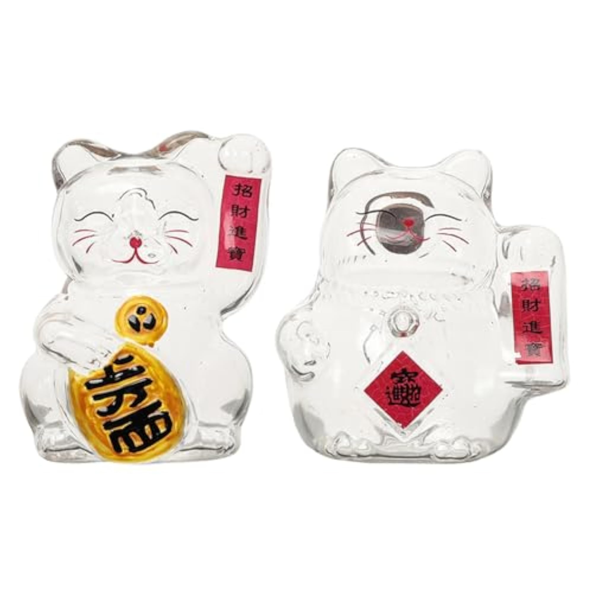 Luck Cat Piggy Bank Storage Bottle