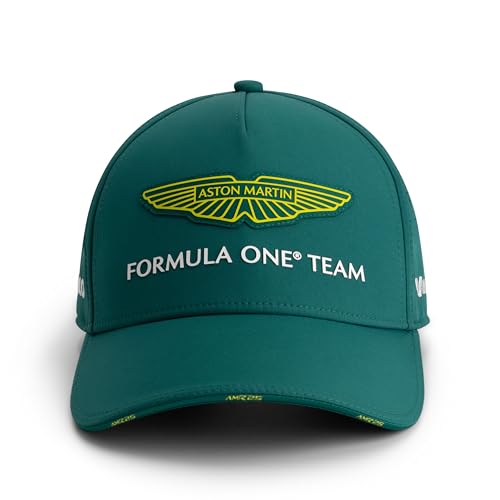 Casquette Équipe Aston Martin F1 2025 Enfant - Protection Solaire Ajustable Verte