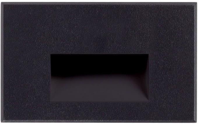 Kuzco Sonic 3in 1-Light Outdoor Sconce Black Clear Glass