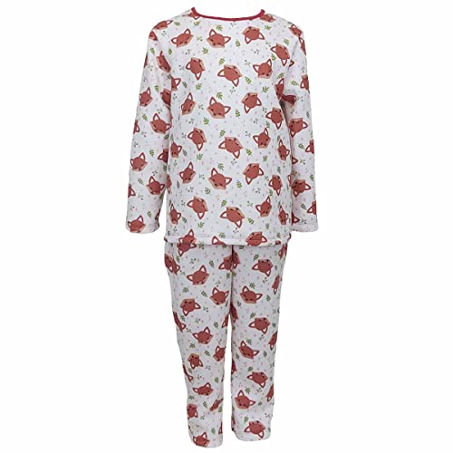 Pijama Infantil Inverno Soft Raposa Florzinha (8)