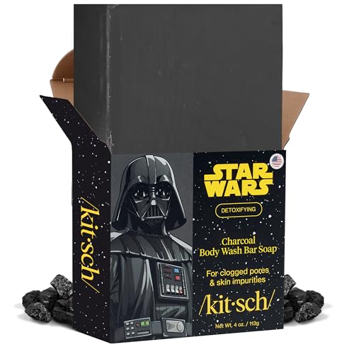 Kitsch Charcoal Soap Body Wash Bar x Star Wars Darth
