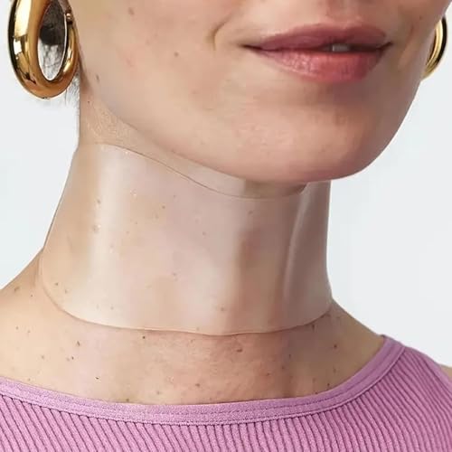 3 parches de silicona para arrugas en el cuello, almohadillas suavizantes de silicona reutilizables de uso nocturno, almohadillas antiedad reutilizables para suavizar y reafirmar (suministro de 1,5 me