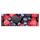 Papel pintado no tejido, 200 x 66 cm, frambuesa, arándano, mora, n.º H1275M_TV1AP