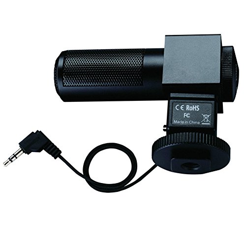 TAKSTAR SGC-698 Stereo Photography Shotgun Interview Recording Microphones for Nikon Canon Camera DSLR DV Camcorder