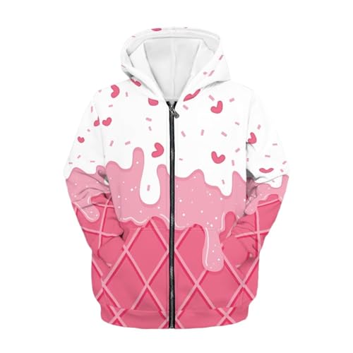 Coloranimal Kids Clothes Full Zip Up Hoody Sweatshirts for Girls and Boys Active Hoodies Ages 6-16year