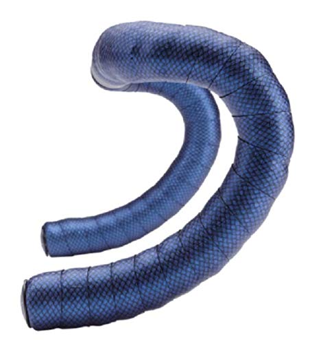 Lundeng  Supacaz Bicycle Handle Strap Comfortable Monochrome/Two-Color/Three-Color (Blue Carbon Pattern) #TOP6