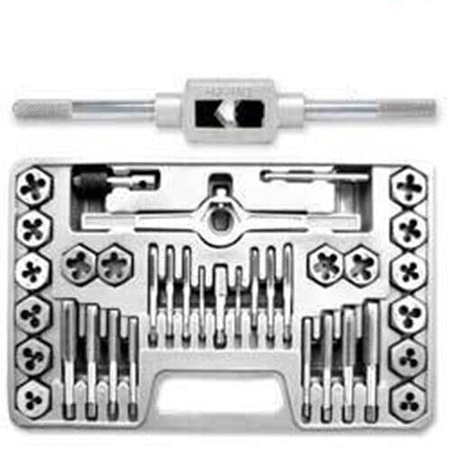 ARC-POWER for 40 Piece Professional Metric Size Steel Tap & and Die Tool Set Kit