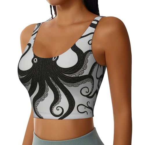Women's Sexy U-Shaped Back Sports Bras Crop Tops Underwear2