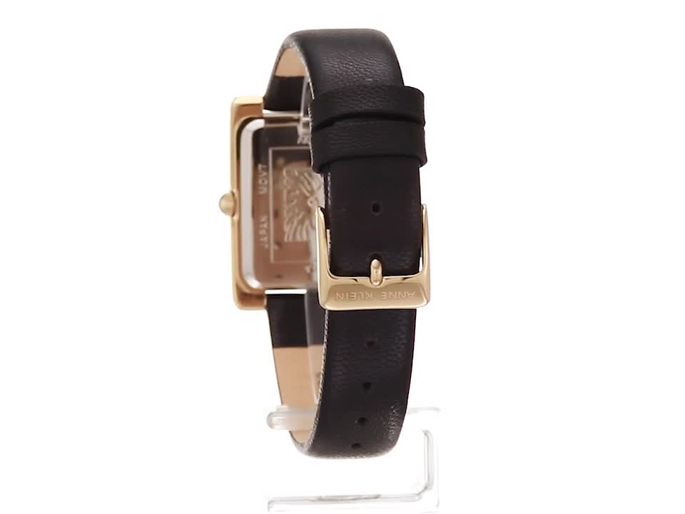 Anne Klein Women's Leather Strap Watch, AK/2706 : Anne Klein