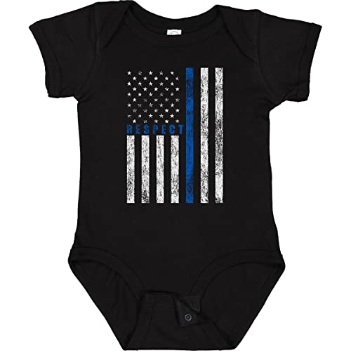 inktastic Respect Policemen Baby Bodysuit