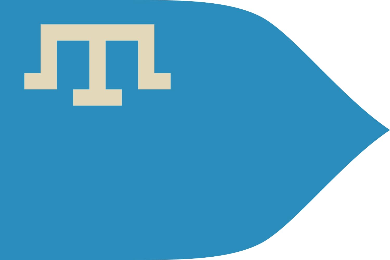 Drapeau Crimean Khanate du 15ème siècle grand format pour collectionneur