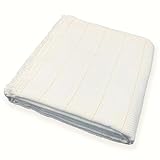 HAND U JOURNEY 39'x39' Large Tufting Cloth with Marked Lines &ndash; Primary Monk's Cloth for Punch...