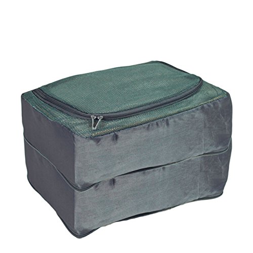 Rayen 2077 Organisateur Valise pour Vêtement Polyester Gris 25 x 20 x 20 cm