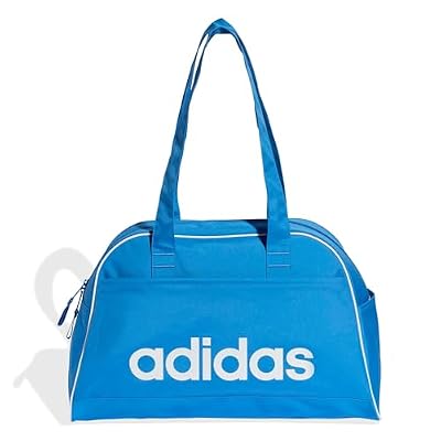 adidas Femme LINEAR ESSENTIALS BOWLING BAG, ray blue/white, One size
