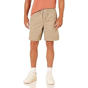 Amazon Essentials Men’s 8″ Inseam Relaxed-Fit Drawstring Walk Short (Available in Plus Size)