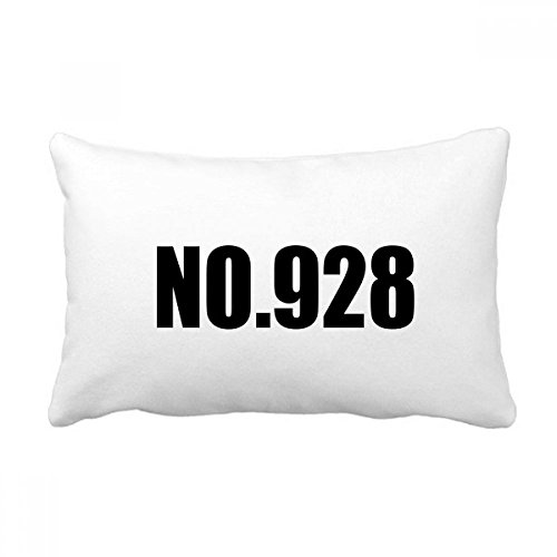 Oreiller lombaire multicolore Numéro 928 Chanceux avec insert pour canapé