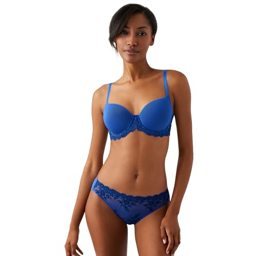 Image of Wacoal Womens Embrace Lace Lightly Padded Underwire Mid Coverage T-Shirt Bra, 853191